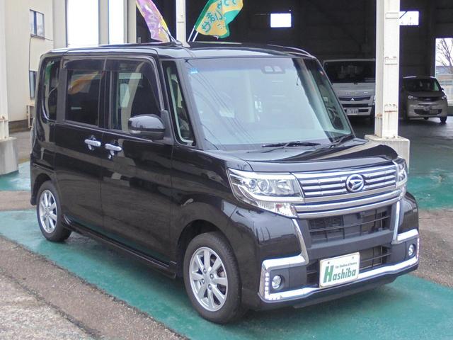 タント カスタムX トップエディションSAIII ☆ 純正ナビ ☆ パノラマモニター ☆ フルセグ ☆ 両側パワースライド ☆ LED ☆ ドラレコ ☆ スマートキー ☆ シートヒーター ☆ ハーフレザーシート ☆(3枚目)
