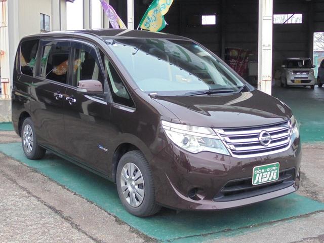 セレナ ２０Ｘ　Ｓ－ハイブリッドアドバンスドセーフティパック　☆　純正ナビ　☆　ワンセグ　☆　アラウンドビュー　☆　２カメラドラレコ　☆　両側パワースライド　☆　ＥＴＣ　☆　エマージェンシーブレーキ　☆　スマートキー　☆（4枚目）