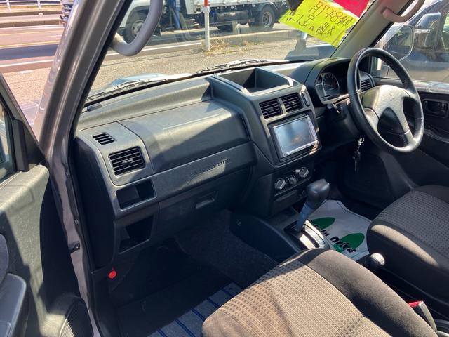 パジェロミニ アクティブフィールドエディション　ターボ　キーレスエントリー　４ＷＤ　ＥＴＣ　アルミホイール　ナビ　ＣＤ　ＤＶＤ　シートヒーター　運転席・助手席エアバック　ＡＢＳ　衝突安全ボディ　エアコン　パワーステアリング　パワーウインドウ（28枚目）