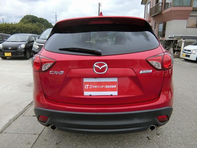 ＣＸ－５ ＸＤ　Ｌパッケージ４ＷＤディーゼル　ヒーター付本革シート　４ＷＤ　ディーゼル　ターボ　衝突防止　スマートキー　プッシュスタート　ＨＩＤライト　地デジフルセグナビＴＶ　バックカメラ　シートヒーター付本革シート　クルーズコントロール　ＥＴＣ　アイドリングストップ（4枚目）