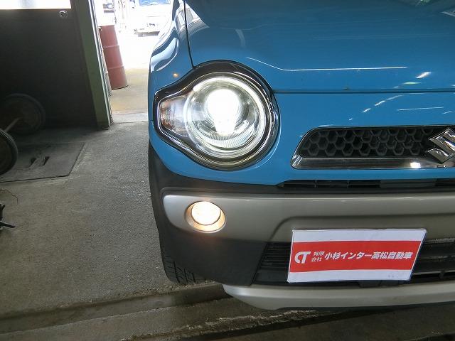 ハスラー Ｘ　４ＷＤ　地デジナビＴＶ　カメラ　レーダーブレーキ　ＨＩＤ　４ＷＤ　レーダーブレーキサポート　地デジナビＴＶ　バックカメラ　シートヒーター　ＨＩＤヘッドランプ　スマートキー　プッシュスタート　ツートーンカラー　アイドリングストップ　純正アルミ（5枚目）