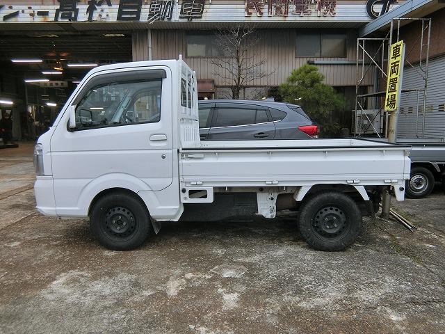 キャリイトラック ＫＸ　切替式４ＷＤ　オートマ　エアコン　パワステ　パワーウインドウ　エアバッグ　キーレスキー　ＣＤチューナー　三方開（3枚目）