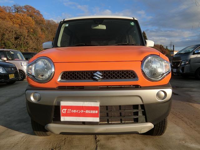 ハスラー G 4WD レーダーブレーキサポート スマートキー プッシュスタート シートヒーター アイドリングストップ 地デジフルセグナビTV ツートーンカラー(2枚目)