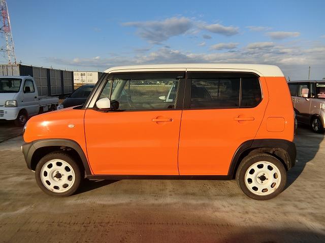 ハスラー G 4WD レーダーブレーキサポート スマートキー プッシュスタート シートヒーター アイドリングストップ 地デジフルセグナビTV ツートーンカラー(3枚目)