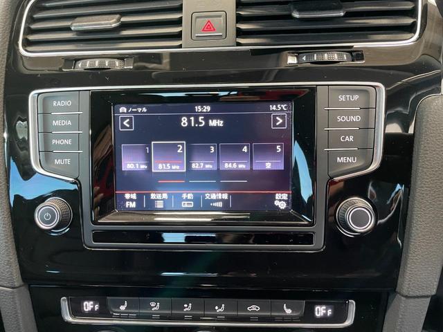 ゴルフ TSIハイラインブルーモーションテクノロジー レザーシートパッケージ 運転席パワーシート 前席シートヒーター 6.5インチコンポジションメディア バックカメラ Bluetooth アダプティブクルーズコントロール(14枚目)