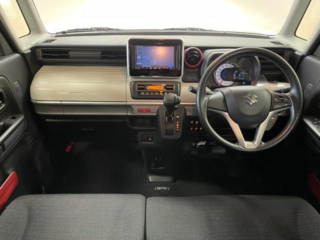 スペーシア ハイブリッドX 禁煙車・社外ナビ(CN-E330D)・デュアルカメラブレーキサポート・スマートキー・スペアキー・シートヒーター・クルーズコントロール・両側パワースライド・充電用USBソケット・後席シートバックテーブル(2枚目)