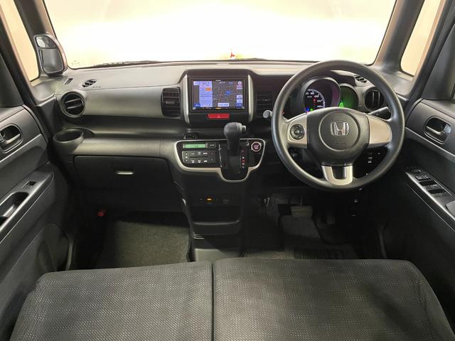 Ｎ－ＢＯＸ Ｇ・Ｌパッケージ　禁煙車・社外ナビ（ＡＶＮ１３３ＭＲＣ）・買取車両・スマートキー・ＥＴＣ・ステアリングリモコン・電動格納ミラー・両側スライド助手席側パワースライドドア（2枚目）