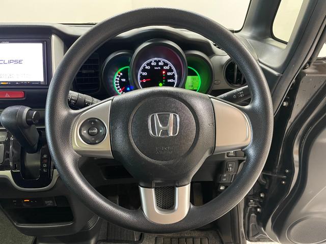 Ｎ－ＢＯＸ Ｇ・Ｌパッケージ　禁煙車・社外ナビ（ＡＶＮ１３３ＭＲＣ）・買取車両・スマートキー・ＥＴＣ・ステアリングリモコン・電動格納ミラー・両側スライド助手席側パワースライドドア（5枚目）