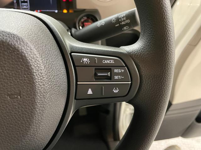 Ｎ－ＢＯＸ ベースグレード　届出済未使用車・両側パワースライドドア・ホンダセンシング・スマートキー・スペアキー・保証書・オートリトラミラー・前席シートヒーター・オートハイビーム・電動パーキングブレーキ（6枚目）