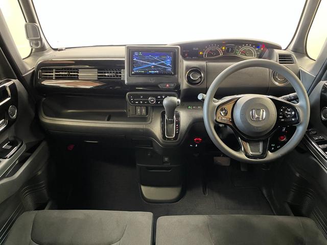 Ｎ－ＢＯＸカスタム Ｌ　ワンオーナー・ホンダセンシング・バックモニター・スマートキー・スペアキー・社外ナビ（ＭＤＶ－Ｓ７０８）・Ｂｌｕｅｔｏｏｔｈ・ＥＴＣ・充電用ＵＳＢソケット・後席シートバックテーブル・シートヒーター（2枚目）