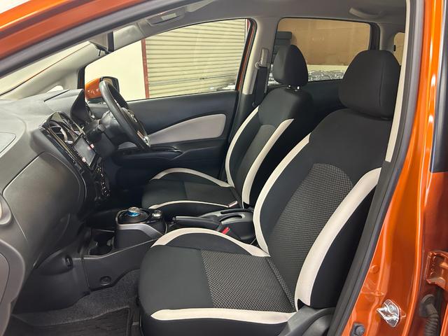 ノート e-パワー X 禁煙車・スマートキー・スペアキー・純正ナビ(MM516D-W)・アラウンドビューモニター・エマージェンシーブレーキ・デジタルインナーミラー・社外14インチアルミホイール・テレビキット(28枚目)