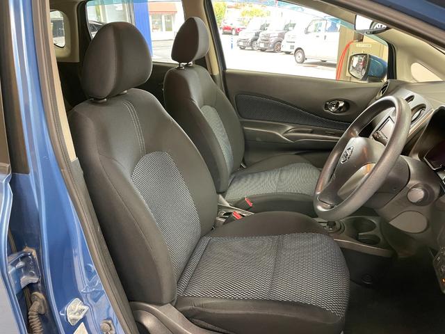 ノート Ｘ　ＦＯＵＲ　禁煙車・社外ナビ（ＡＶＩＣ－ＭＲＺ０９９）・スマートキー・スペアキー・アラウンドビューモニター・エマージェンシーブレーキ・レーンアシスト・ＥＴＣ・Ｂｌｕｅｔｏｏｔｈ・社外１５インチアルミホイール（33枚目）