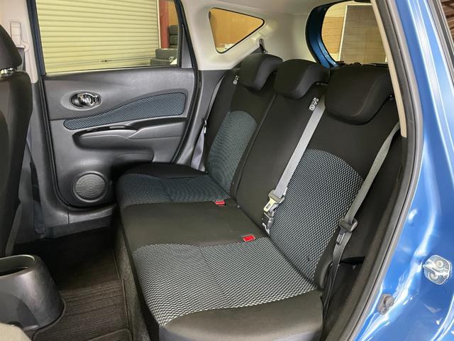 ノート Ｘ　ＦＯＵＲ　禁煙車・社外ナビ（ＡＶＩＣ－ＭＲＺ０９９）・スマートキー・スペアキー・アラウンドビューモニター・エマージェンシーブレーキ・レーンアシスト・ＥＴＣ・Ｂｌｕｅｔｏｏｔｈ・社外１５インチアルミホイール（40枚目）