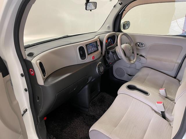 キューブ 15G 禁煙車・社外ナビ(MDV-Z702W)・スマートキー・エンジンスターター・バックモニター・純正アルミホイール・電動格納ミラー・オートライト・Bluetooth・フルセグTV・ETC横滑り防止(15枚目)