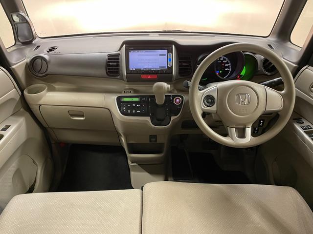 N-BOX G・Lパッケージ 安心パッケージ・禁煙車・バックモニター・スマートキー・スペアキー・純正14インチナビ・Bluetooth・ステアリングリモコン・片側パワースライドドア・電動格納ミラー・衝突軽減ブレーキ(2枚目)