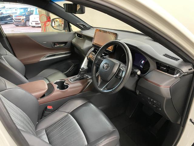 ハリアー Z 純正12.3型ディスプレイオーディオ・トヨタセーフティセンス・パノラマビューモニター・スペアキー・HUD・BSM・ETC2.0・パワーシート・パワーバックドア・JBLサウンド・ハーフレザーシート(13枚目)
