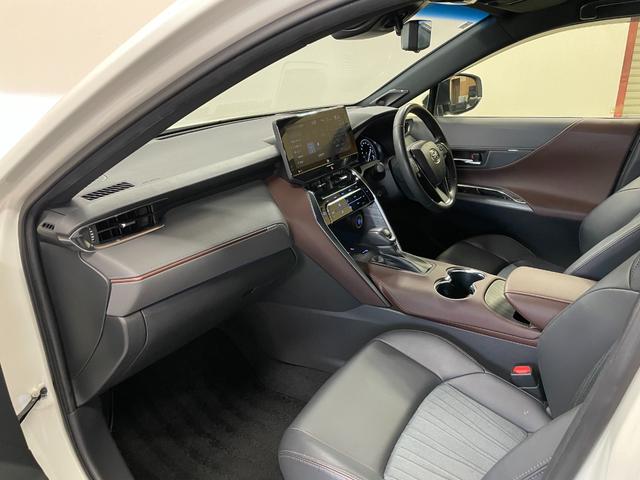 ハリアー Z 純正12.3型ディスプレイオーディオ・トヨタセーフティセンス・パノラマビューモニター・スペアキー・HUD・BSM・ETC2.0・パワーシート・パワーバックドア・JBLサウンド・ハーフレザーシート(14枚目)