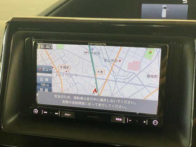 ノア Ｓｉ　ダブルバイビー　禁煙車・トヨタセーフティセンス・社外ナビ（ＡＶＩＣ－ＲＺ８０２）・バックモニター・スマートキー・両側パワースライドドア・ＥＴＣ・ＬＥＤヘッドライト・クルーズコントロール・後席シートバックテーブル（5枚目）