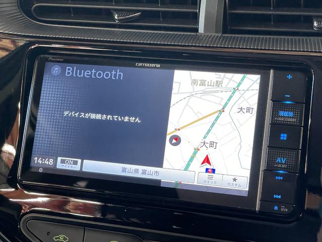 アクア Ｓ　禁煙車・スマートキー・トヨタセーフティセンス・社外ナビ（ＡＶＩＣ－ＲＷ９１０）・バックモニター・電動格納ミラー・ＬＥＤヘッドライト・オートライト・レーンアシスト・ステアリングリモコン（4枚目）