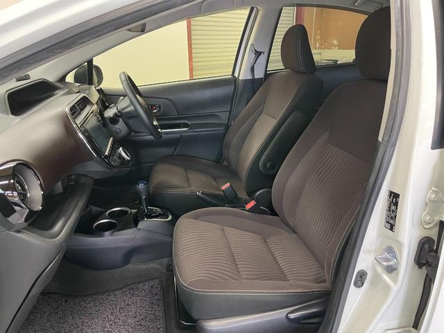 アクア G 純正9型ナビ(NSZT-Y66T)・バックモニター・スマートキー・スペアキー・トヨタセーフティセンス・クルーズコントロール・クリアランスソナー・純正15インチアルミホイール・ETC・オートライト(34枚目)