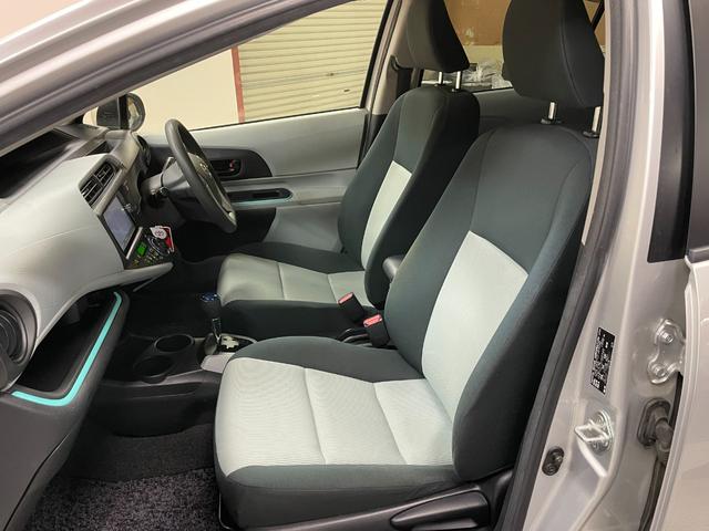 アクア S 純正ナビ(NSZT-W62G)・バックモニター・スペアキー・ETC・電動格納ミラー・Bluetooth・フルセグTV・ステアリングリモコン・前期モデル(34枚目)