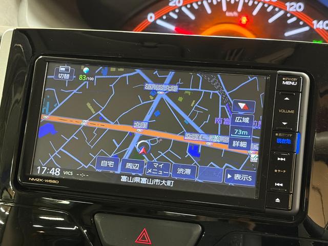 タント X SAIII スマートアシスト・スペアキー・スマートキー・シートヒーター・ETC・社外ナビ(NMZK-W68D)・バックモニター・ステアリングリモコン・電動格納ミラー・オートライト・クリアランスソナー(3枚目)