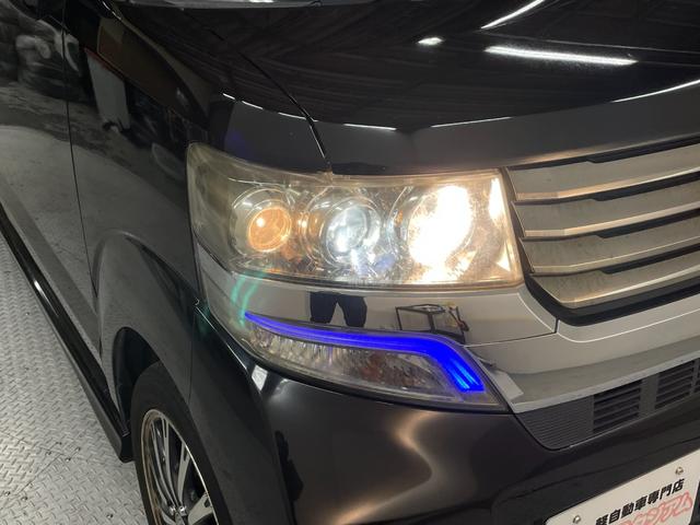 N-BOXカスタム G・ターボAパッケージ ワンオーナー・社外ナビ(CN-R300D)・ETC・スマートキー・スペアキー・クルーズコントロール・オートライト・電動格納ミラー・両側パワースライドドア・キセノンライト・あんしんパッケージ(20枚目)