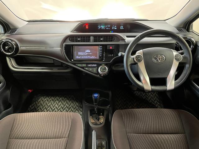 アクア Ｇ　スマートキー・純正ナビ（ＮＳＣＰ－Ｗ６４）・バックモニター・電動格納ミラー・オートライト・ビルドインＥＴＣ・ステアリングリモコン・クルーズコントロール・Ｂｌｕｅｔｏｏｔｈ（4枚目）