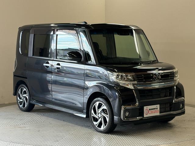 タント カスタムＲＳ　トップエディションＶＳ　ＳＡＩＩＩ　スマートアシスト・全方位カメラ・両側パワースライドドア・シートヒーター・スマートキー・スペアキー・社外ナビ（ＡＶＮ－Ｄ９Ｗ）・ＥＴＣ・Ｂｌｕｅｔｏｏｔｈ・ステアリングリモコン・純正アルミホイール（12枚目）