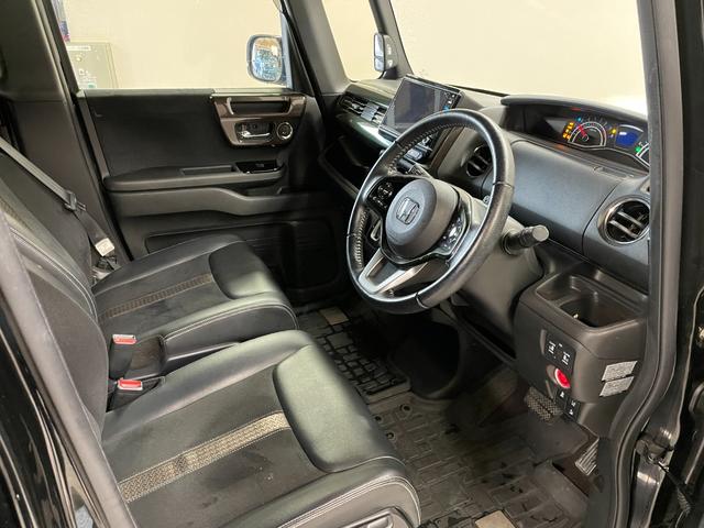 Ｎ－ＢＯＸカスタム Ｇ・ＥＸターボホンダセンシング　純正８型ナビ　バックモニター　両側パワースライドドア　スマートキー　スペアキー　アダプティブクルーズコントロール　パドルシフト　ハーフレザーシート　ＥＴＣ　レーンアシスト　オートライト（15枚目）