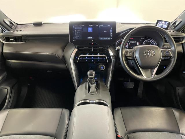 ハリアー Ｚ　純正１２．３型ディスプレイ　パノラマビューモニター　トヨタセーフティセンス　ＪＢＬプレミアムサウンド　ハーフレザーシート　パワーバックドア　ＢＳＭ　ＥＴＣ２．０　ＴＶキット　スペアキー　パワーシート（5枚目）