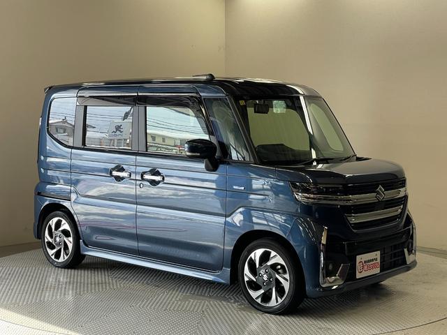 スペーシアカスタム ハイブリッドＸＳターボ　デュアルセンサーブレーキサポートＩＩ　インタークーラーターボ　両側パワースライドドア　前席シートヒーター　ステアリングヒーター　ＨＵＤ　レーダークルーズコントロール　ステアリングリモコン　スペアキー（11枚目）