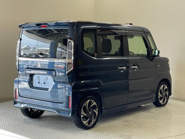 スペーシアカスタム ハイブリッドＸＳターボ　デュアルセンサーブレーキサポートＩＩ　インタークーラーターボ　両側パワースライドドア　前席シートヒーター　ステアリングヒーター　ＨＵＤ　レーダークルーズコントロール　ステアリングリモコン　スペアキー（12枚目）