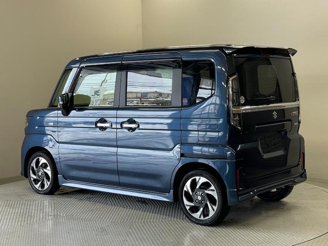 スペーシアカスタム ハイブリッドＸＳターボ　デュアルセンサーブレーキサポートＩＩ　インタークーラーターボ　両側パワースライドドア　前席シートヒーター　ステアリングヒーター　ＨＵＤ　レーダークルーズコントロール　ステアリングリモコン　スペアキー（13枚目）