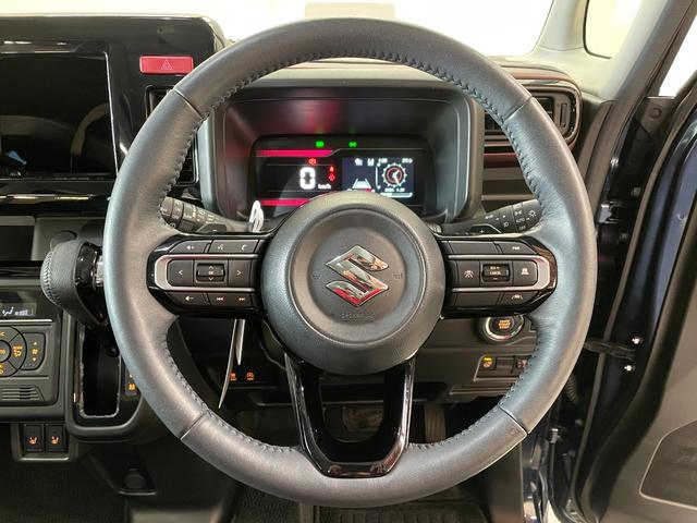 スペーシアカスタム ハイブリッドＸＳターボ　デュアルセンサーブレーキサポートＩＩ　インタークーラーターボ　両側パワースライドドア　前席シートヒーター　ステアリングヒーター　ＨＵＤ　レーダークルーズコントロール　ステアリングリモコン　スペアキー（17枚目）