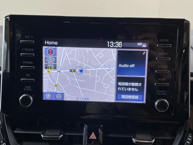 カローラスポーツ ハイブリッドG 純正ディスプレイオーディオ バックモニター トヨタセーフティセンス ETC LEDヘッドライト DVDデッキ レーダークルーズコントロール BSM リアクロストラフィックアラート(6枚目)