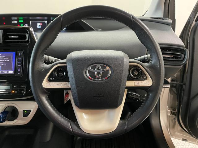 プリウス Ｓ　Ｐａｎａｓｏｎｉｃナビ（ＣＮ－Ｈ５００ＷＤ）　バックモニター　トヨタセーフティセンス　アダプティブクルーズコントロール　ＬＥＤヘッドライト　スマートキー　ステアリングリモコン　ＥＴＣ　前期モデル（23枚目）