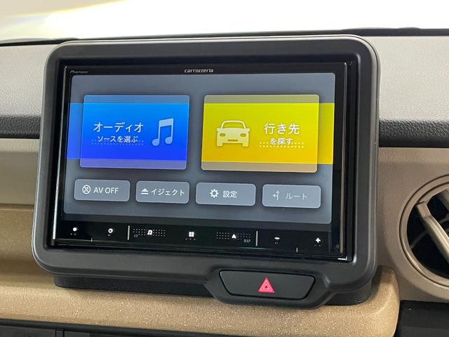 Ｎ－ＢＯＸ ベースグレード　カロッツェリアナビナビ　ホンダセンシング　アダプティブクルーズコントロール　クリアランスソナー　電動パーキングブレーキ　ＥＴＣ　バックモニター　スペアキー　ステアリングリモコン　オートライト（6枚目）