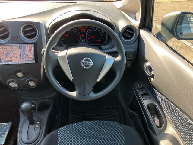 ノート X スマートキー アイドリングストップ ETC ナビ CD 運転席・助手席エアバック ABS ESC 盗難防止システム 衝突安全ボディ エアコン パワーステアリング パワーウインドウ(27枚目)