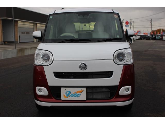 ムーヴキャンバス ストライプスG サイドエアバック コーナーソナー ブルートゥース 地デジ ナビTV キーレス ETC レーンキープアシスト LEDヘッド エアコン オートライト 横滑り防止 オートマチックハイビーム シートヒーター(2枚目)