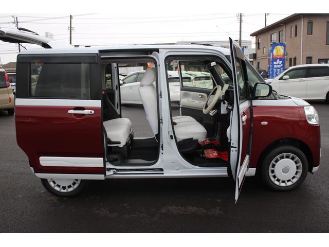 ムーヴキャンバス ストライプスG サイドエアバック コーナーソナー ブルートゥース 地デジ ナビTV キーレス ETC レーンキープアシスト LEDヘッド エアコン オートライト 横滑り防止 オートマチックハイビーム シートヒーター(18枚目)