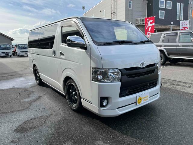 ハイエースバン スーパーGL ダークプライム ディーゼルターボ 4WD NAVI TV バックカメラ ETC 両側電動スライドドア LEDヘッドライト(2枚目)