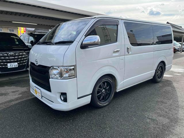 ハイエースバン スーパーGL ダークプライム ディーゼルターボ 4WD NAVI TV バックカメラ ETC 両側電動スライドドア LEDヘッドライト(4枚目)