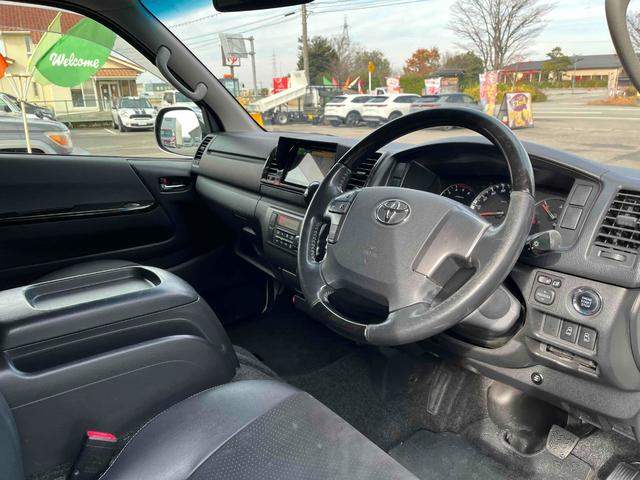 ハイエースバン スーパーGL ダークプライム ディーゼルターボ 4WD NAVI TV バックカメラ ETC 両側電動スライドドア LEDヘッドライト(8枚目)