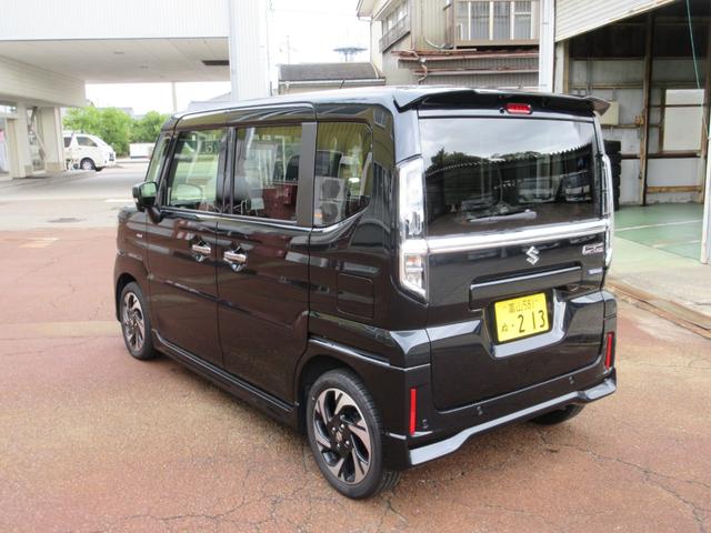 スペーシアカスタム ハイブリッドXSターボ 4WD パナソニックナビ  LEDヘッド 両側電動スライド 前席シートヒーター ステアリングヒーター デュアルセンサーブレーキサポートII アダプティブクルーズコントロール オットマン スペアキー有(8枚目)