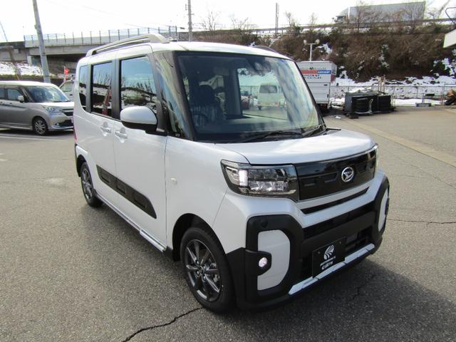 タント ファンクロス　届出済未使用車　ルーフレール　両側パワースライドドア（7枚目）