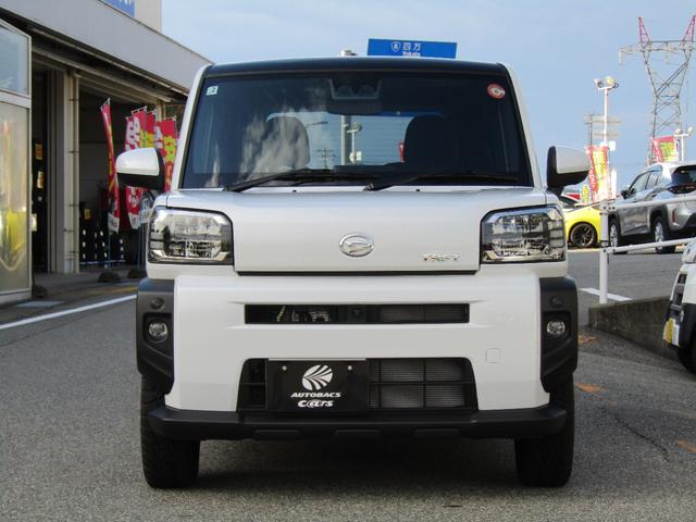 タフト Gターボ 全方位カメラ 社外タイヤホイール 社外ディスプレイオーディオ スマートアシスト スマートキー プッシュスタート LEDヘッドライト(2枚目)