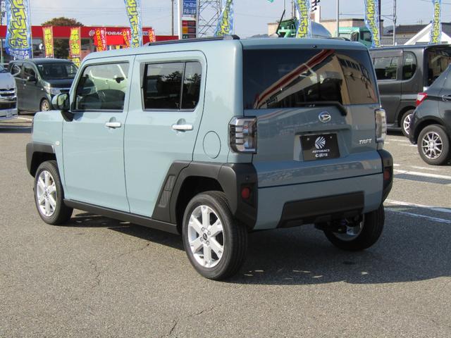 タフト G 届出済未使用車 スマートアシスト バックカメラ 純正アルミホイール LEDヘッドライト スマートキー プッシュスタート オーディオレス(9枚目)