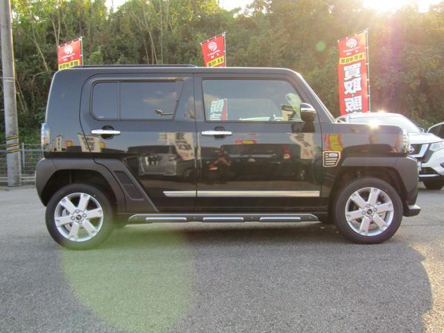 タフト G 当社試乗車使用車両 ディスプレイオーディオ 全方位カメラ ディーラーオプション外装装着車 スマートアシスト スマートキー プッシュスタート 電子ブレーキ(4枚目)