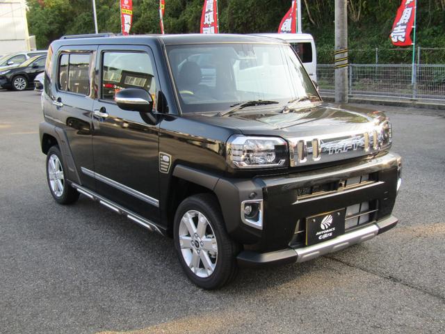 タフト G 当社試乗車使用車両 ディスプレイオーディオ 全方位カメラ ディーラーオプション外装装着車 スマートアシスト スマートキー プッシュスタート 電子ブレーキ(6枚目)